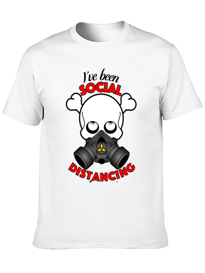 Camiseta Unisex con Diseño Divertido de Distanciamiento Social