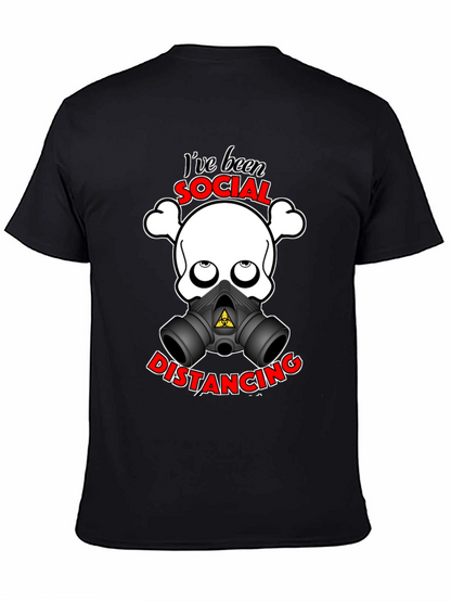 Camiseta Unisex con Diseño Divertido de Distanciamiento Social