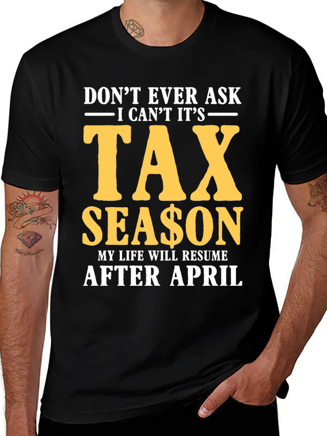 Camiseta Temporada de Impuestos