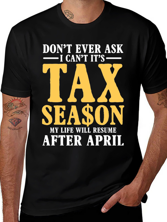Camiseta Temporada de Impuestos