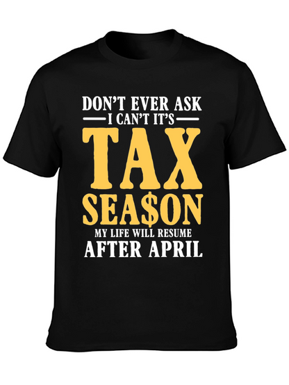 Camiseta Temporada de Impuestos