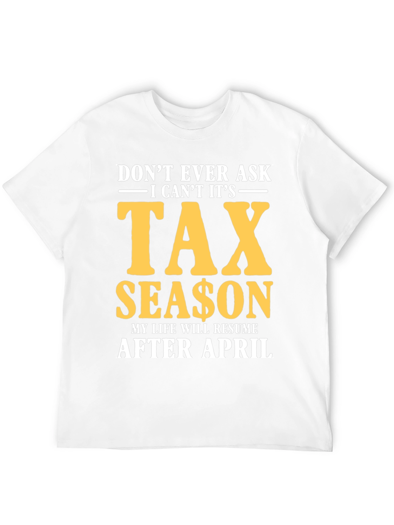 Camiseta Temporada de Impuestos