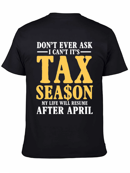 Camiseta Temporada de Impuestos