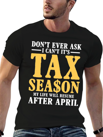 Camiseta Temporada de Impuestos