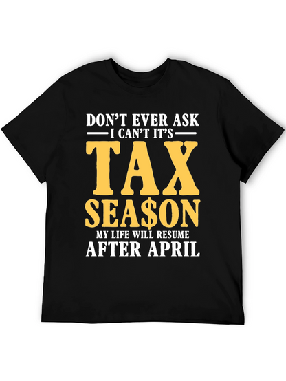 Camiseta Temporada de Impuestos