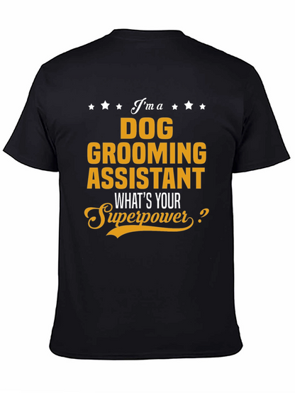 Camiseta Dog Grooming Assistant - Superpoderes