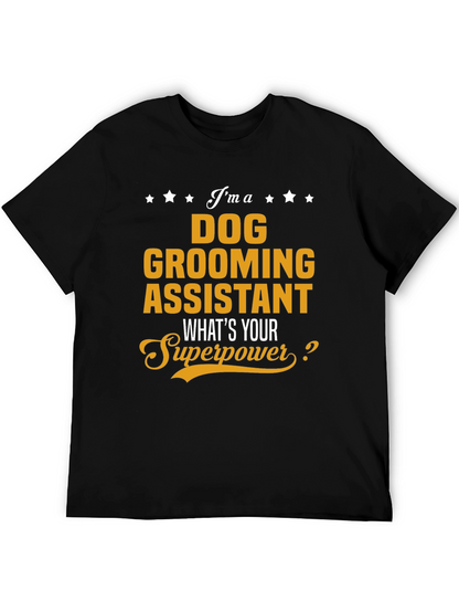 Camiseta Dog Grooming Assistant - Superpoderes