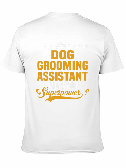 Camiseta Dog Grooming Assistant - Superpoderes