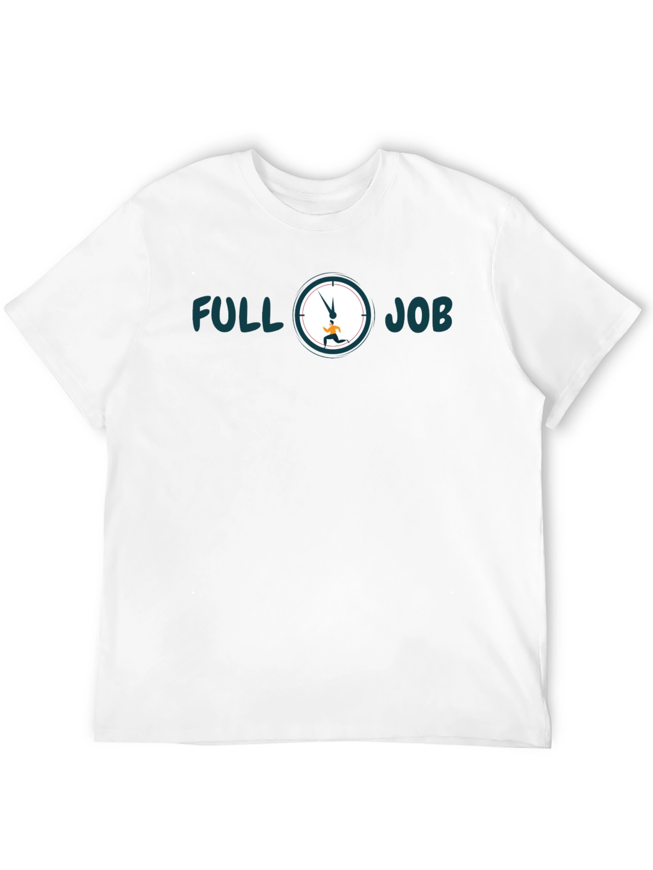 Camiseta Hombre Negra Full Job - Estilo Casual