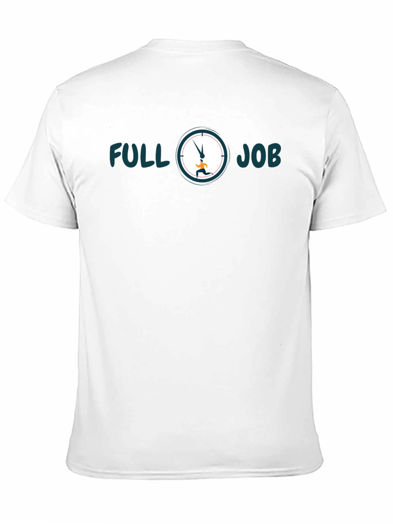 Camiseta Hombre Negra Full Job - Estilo Casual
