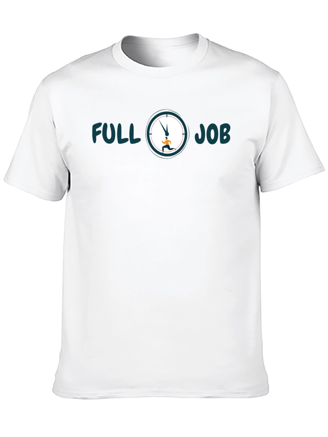 Camiseta Hombre Negra Full Job - Estilo Casual