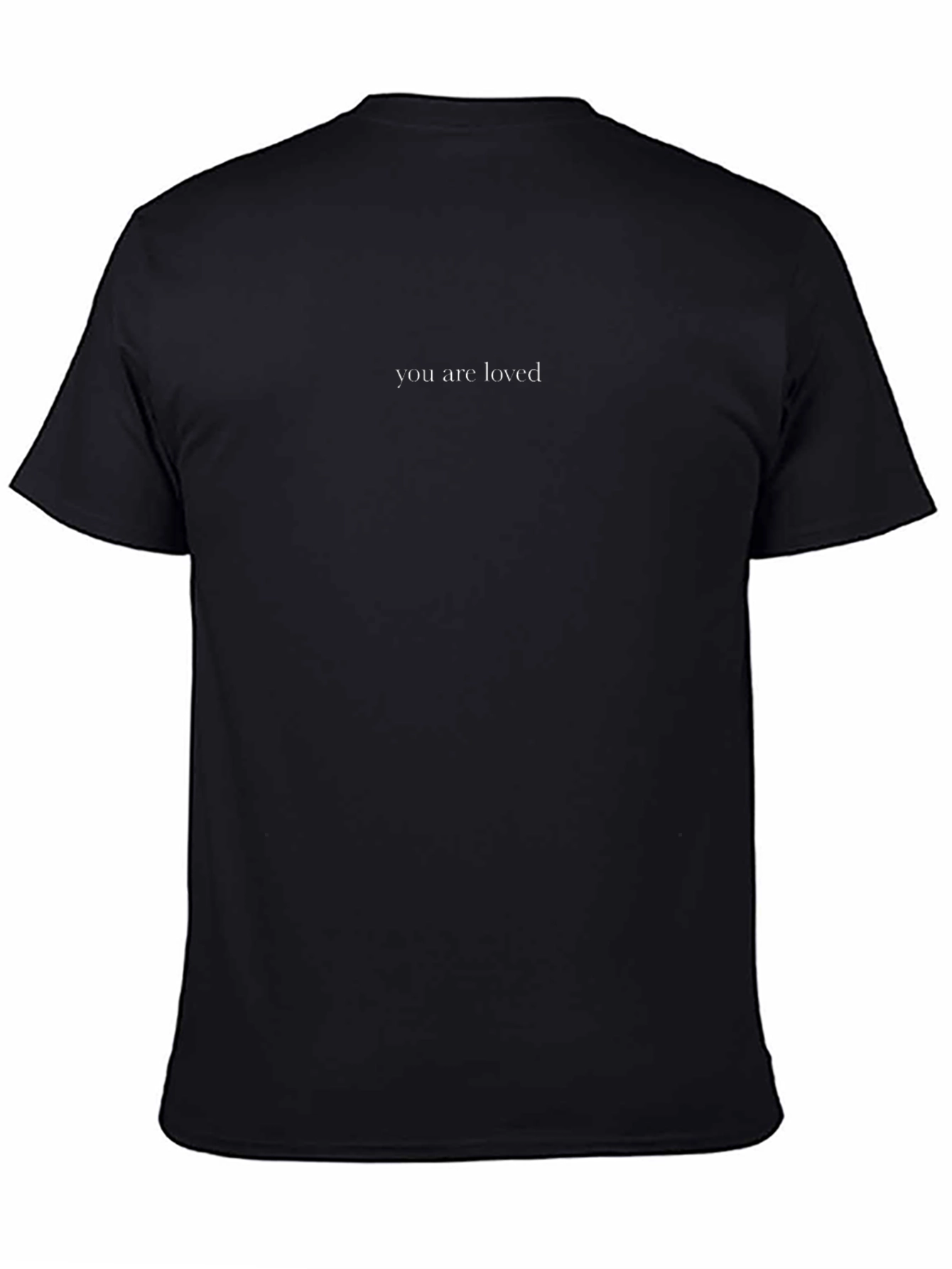 Camiseta Negra You Are Loved para Hombre