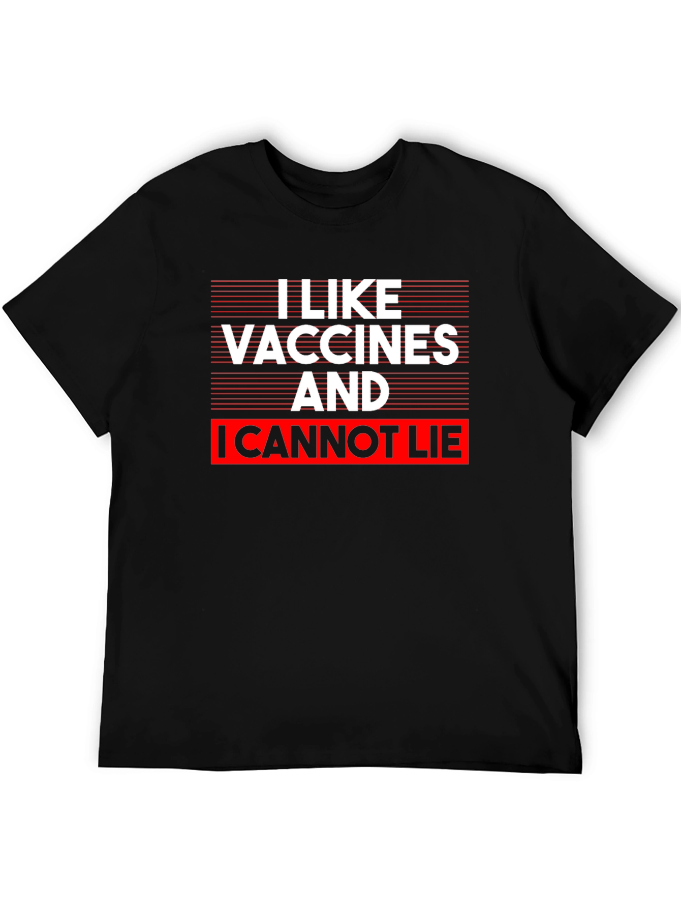 Camiseta Me Gustan las Vacunas y No Puedo Mentir