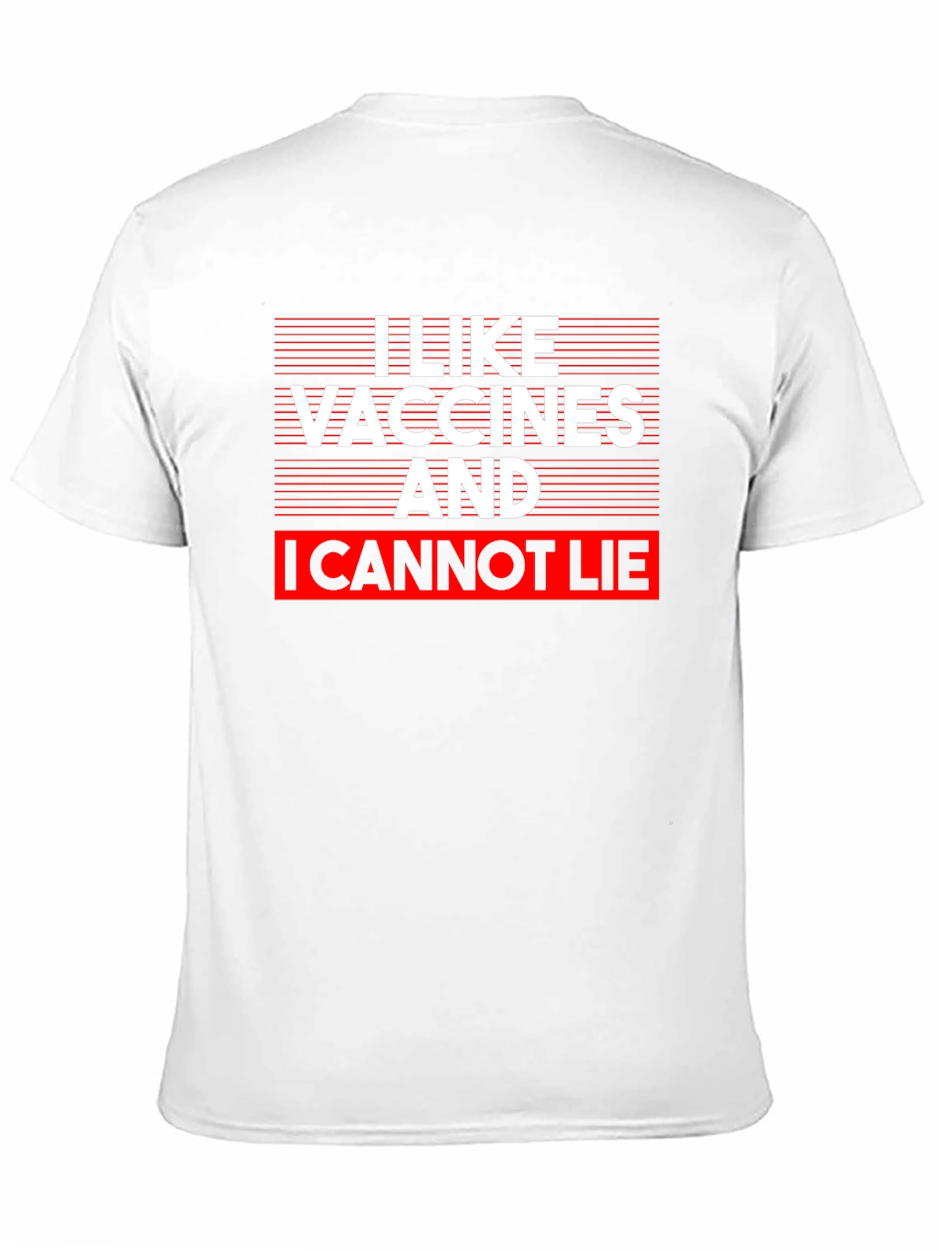 Camiseta Me Gustan las Vacunas y No Puedo Mentir