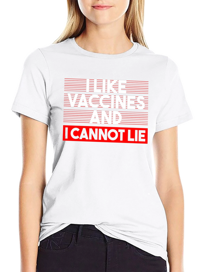 Camiseta Me Gustan las Vacunas y No Puedo Mentir