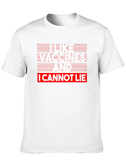 Camiseta Me Gustan las Vacunas y No Puedo Mentir