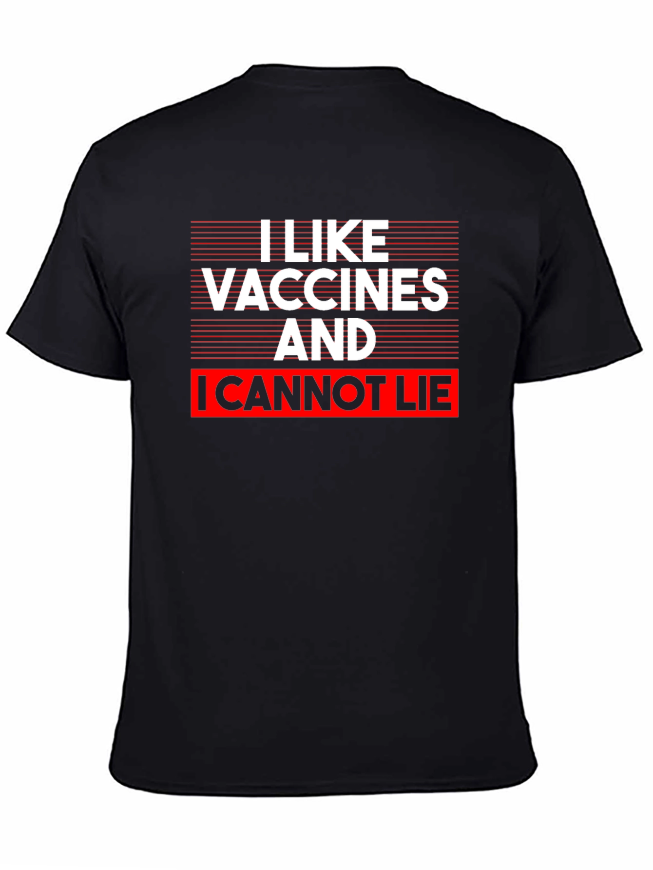 Camiseta Me Gustan las Vacunas y No Puedo Mentir