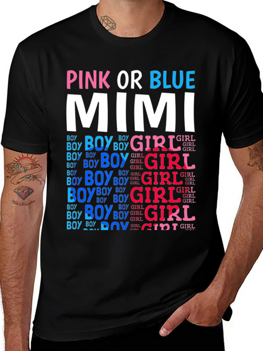 Camiseta Revelación de Género Mimi - ¿Niño o Niña?