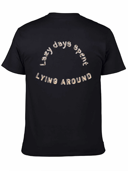 Camiseta Negra: Días de Relax