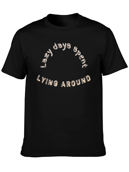 Camiseta Negra: Días de Relax