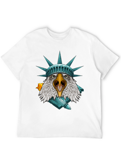 Camiseta Águila Estatua Libertad - Estilo Patriótico