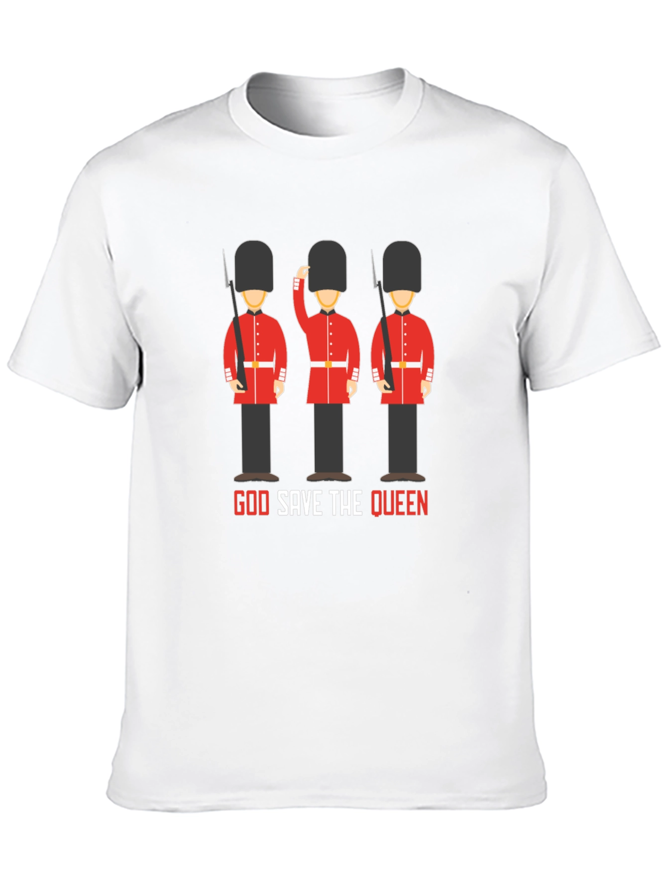 Camiseta Negra God Save the Queen