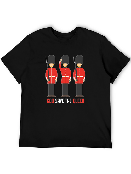 Camiseta Negra God Save the Queen