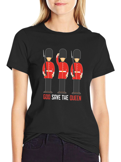 Camiseta Negra God Save the Queen