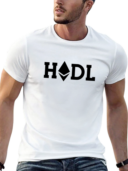 Camiseta HODL Criptomoneda Hombre - Diseño Exclusivo