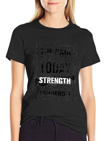 Camiseta Negra Motivacional para Hombre
