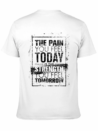 Camiseta Negra Motivacional para Hombre