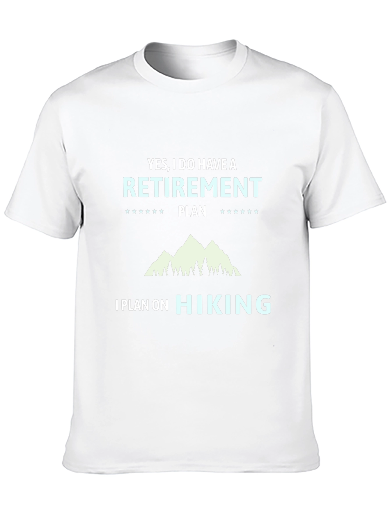 Camiseta Negra Plan de Retiro Senderismo