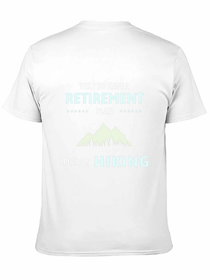 Camiseta Negra Plan de Retiro Senderismo