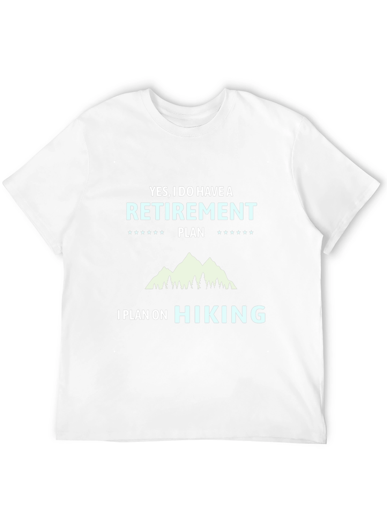 Camiseta Negra Plan de Retiro Senderismo
