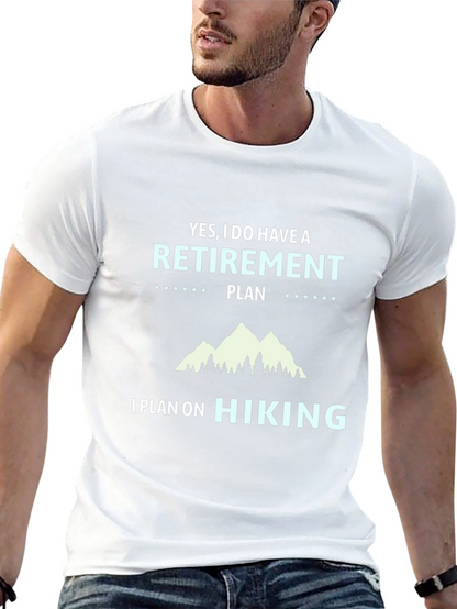 Camiseta Negra Plan de Retiro Senderismo