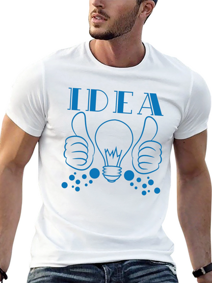 Camiseta Negra Idea Creativa y Original