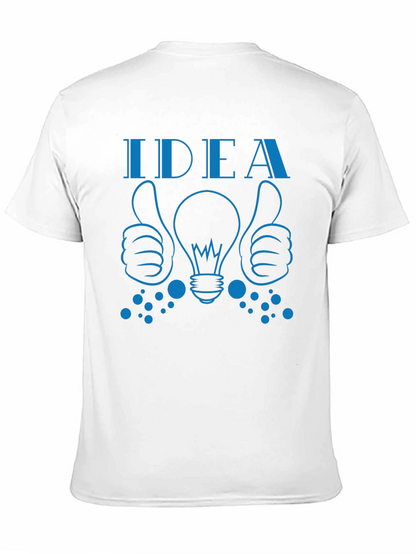 Camiseta Negra Idea Creativa y Original