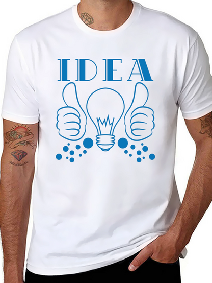Camiseta Negra Idea Creativa y Original