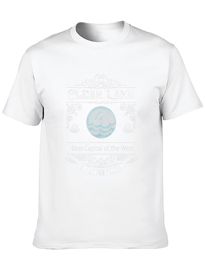 Camiseta Negra Clear Lake California