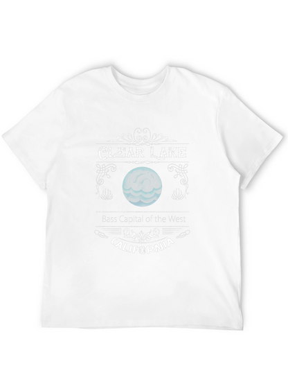 Camiseta Negra Clear Lake California