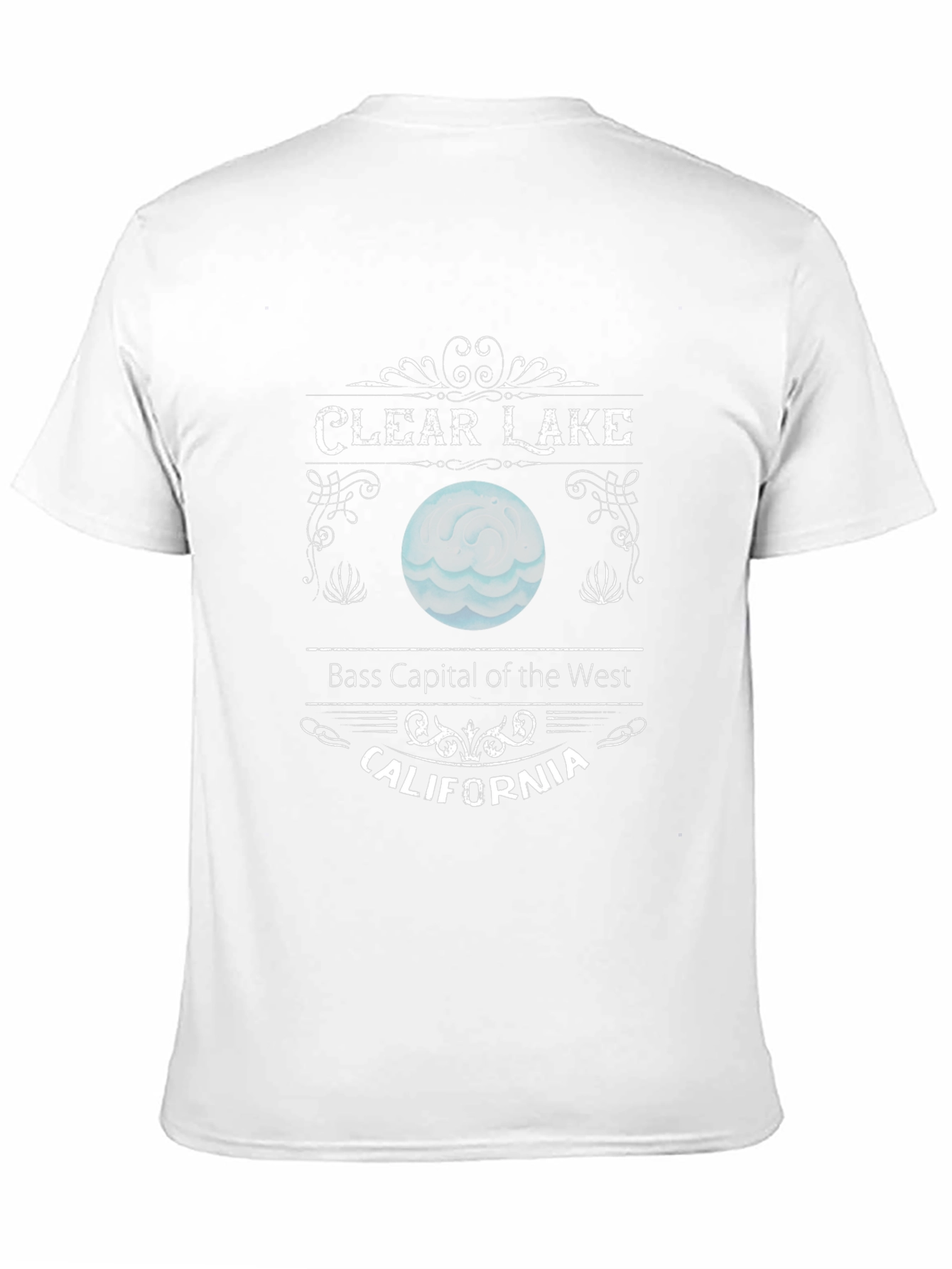 Camiseta Negra Clear Lake California