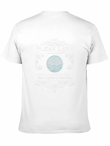 Camiseta Negra Clear Lake California