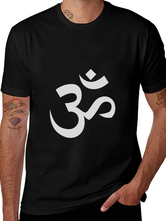 Camiseta Negra Om - Estilo y Espiritualidad