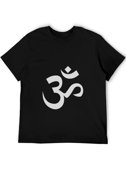 Camiseta Negra Om - Estilo y Espiritualidad