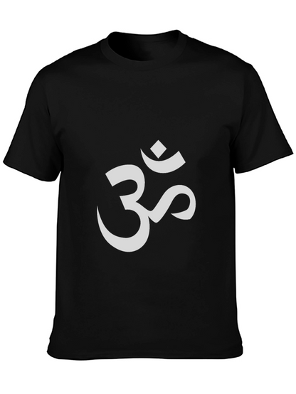 Camiseta Negra Om - Estilo y Espiritualidad