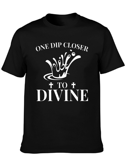 Camiseta Negra: Un Paso Más Cerca de lo Divino