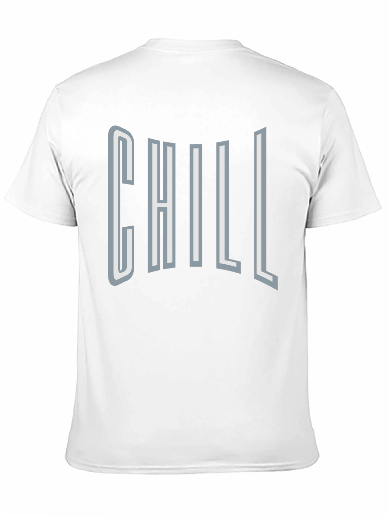 Camiseta Negra Casual - Diseño Chill Moderno