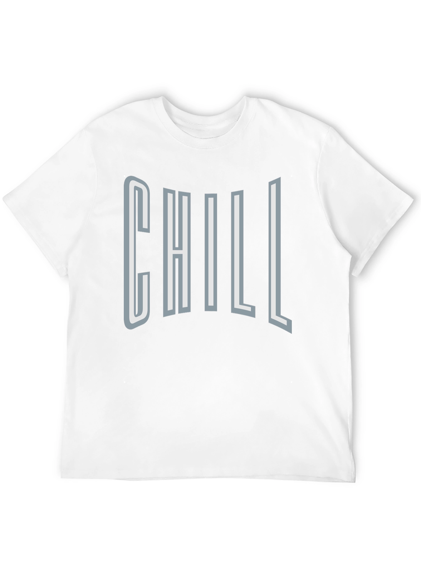 Camiseta Negra Casual - Diseño Chill Moderno