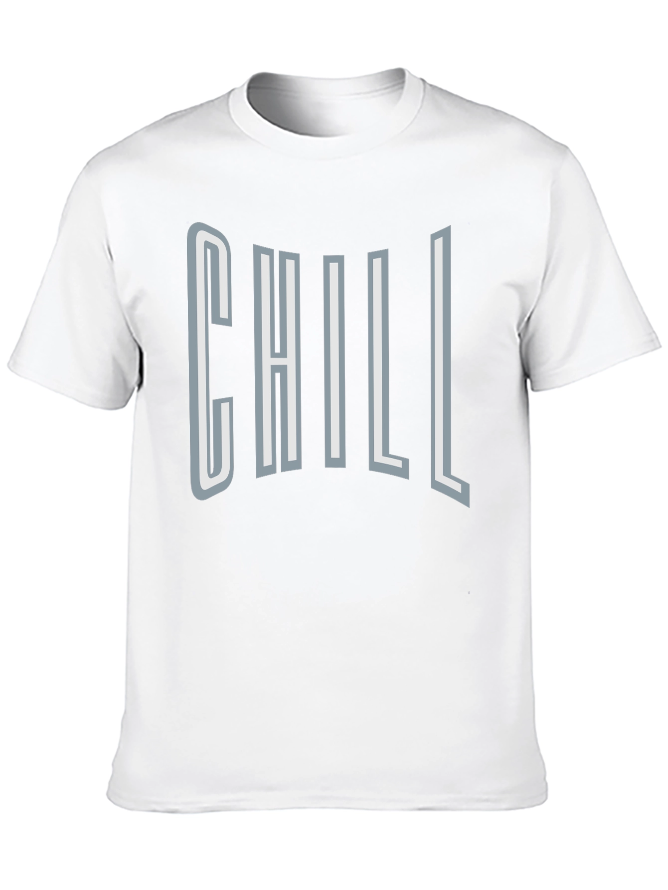 Camiseta Negra Casual - Diseño Chill Moderno