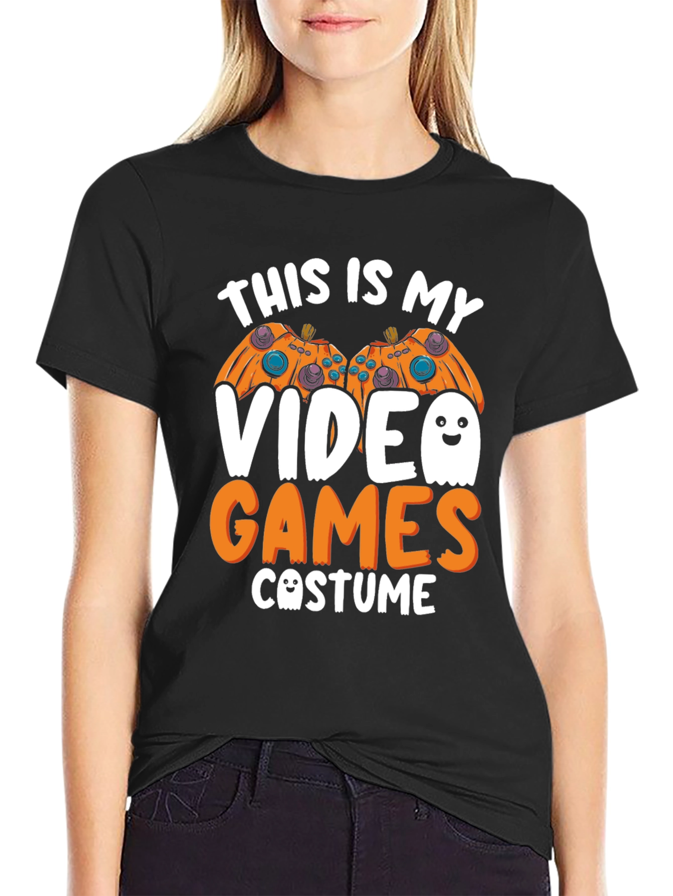 Camiseta Halloween Gamer: Este es mi disfraz